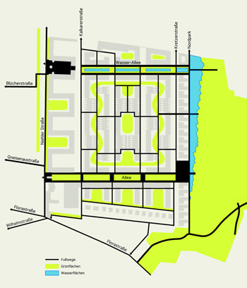 Städtebaulicher Realisierungswettbewerb. In Arbeitsgemeinschaft mit Architekturbüro Wolfgang Felder, 2004. 