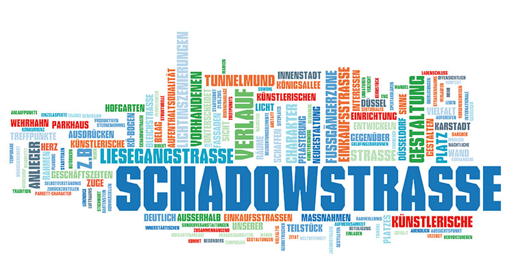 Moderation und Organisation des Workshopverfahrens 'Schadowstraße' in Düsseldorf