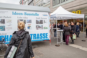 Moderation und Organisation des Workshopverfahrens 'Schadowstraße' in Düsseldorf