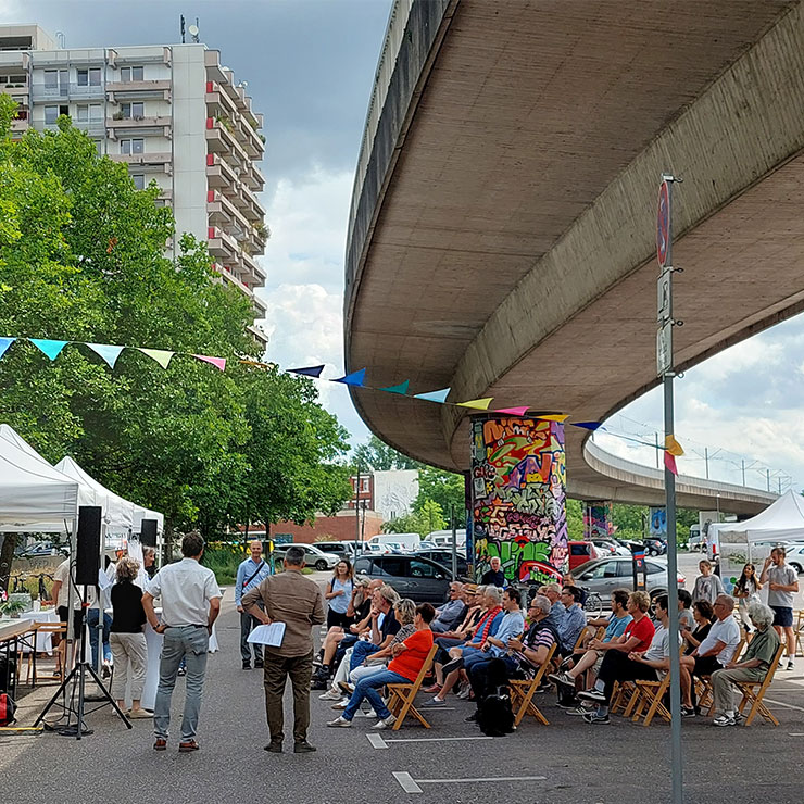 Öffentlichkeitsbeteiligung 'GrünZug Nippes' in Köln-Nippes